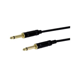 GBC 14.1700.53 - Καλώδιο 6.3mm Mono Αρσενικό σε 6.3mm Mono Αρσενικό 3m Καλώδια Onetrade